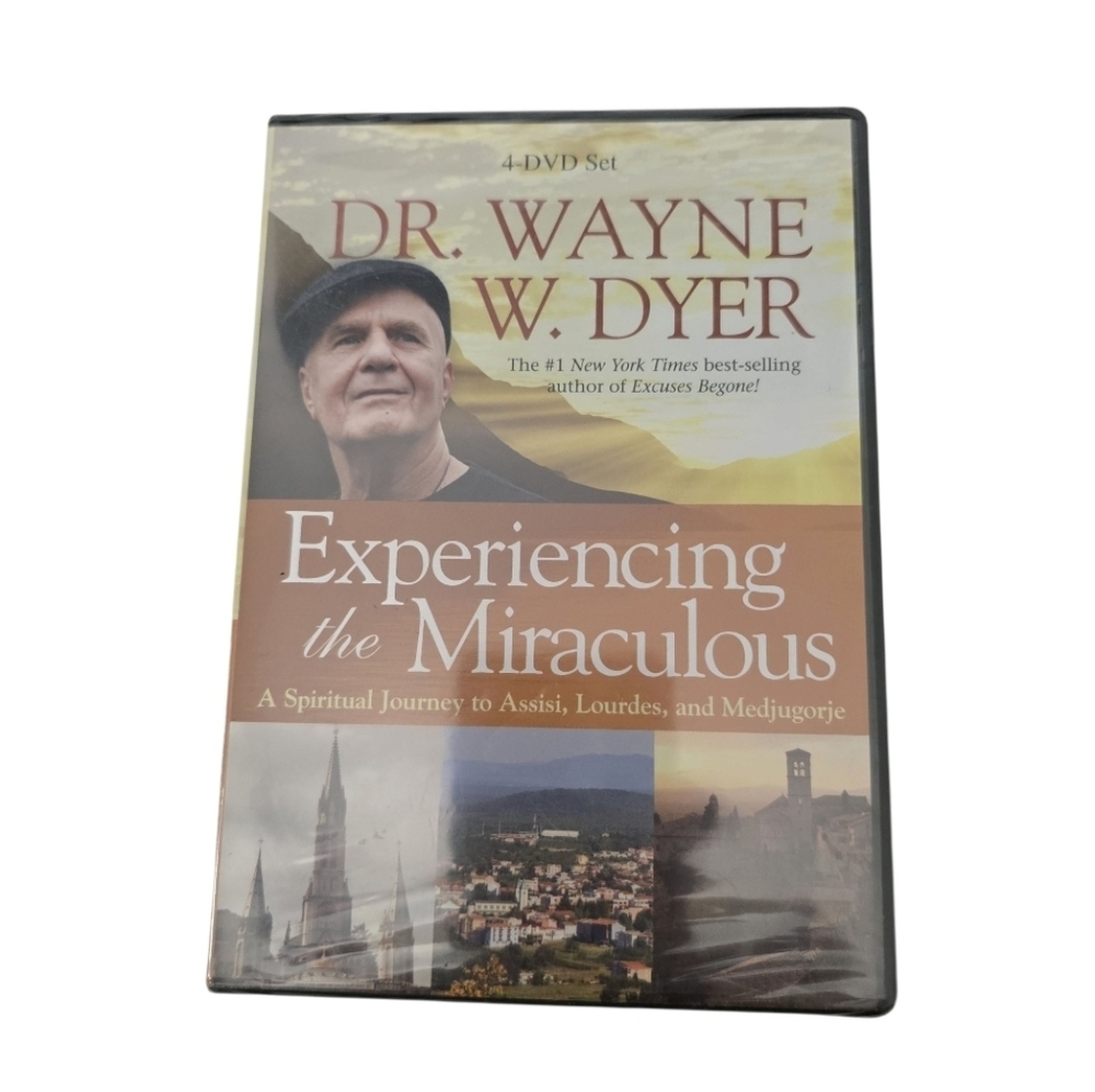 Dr Wayne W Dyer   Experiencing the Miraculous 4 DVD Set *